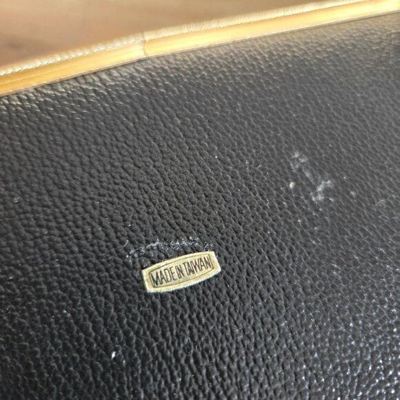 Vintage Mustard Yellow Velvet Jewelry Box Chest with Mirror. - Picture 9 of 11